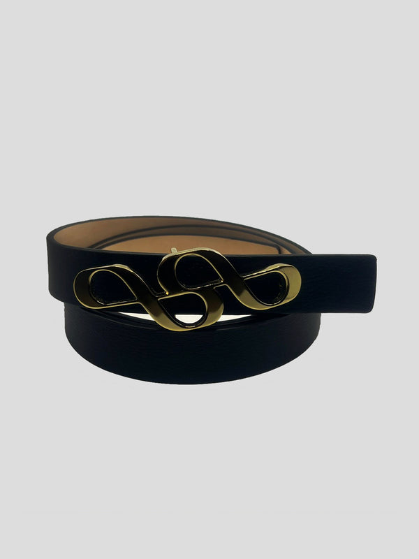 IS Monogram Belt 24mm Gold