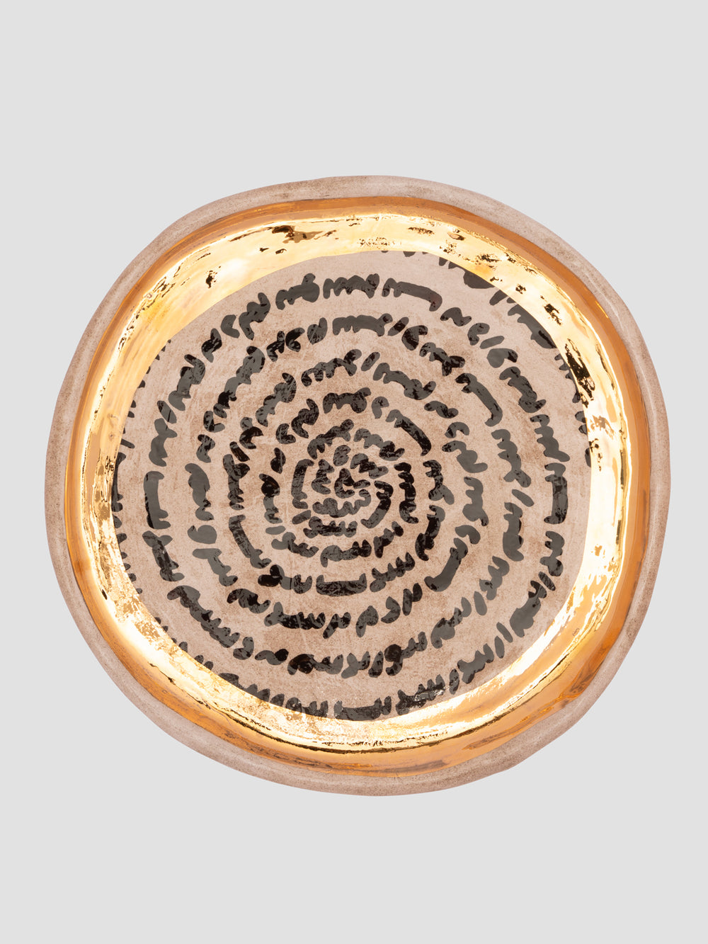 Tarsa Gold Dinner Plate