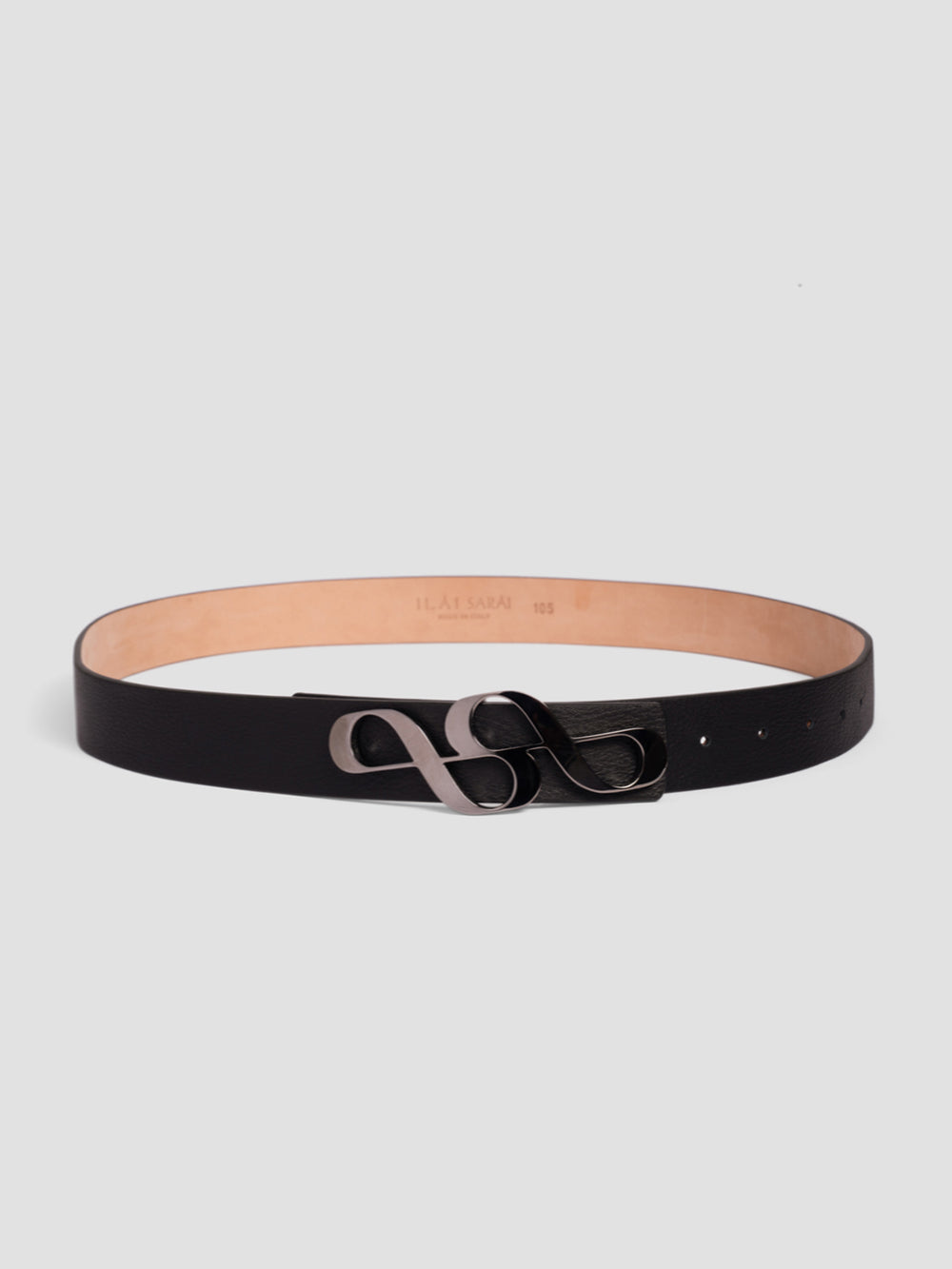 IS Monogram Belt 32mm Ruthenium