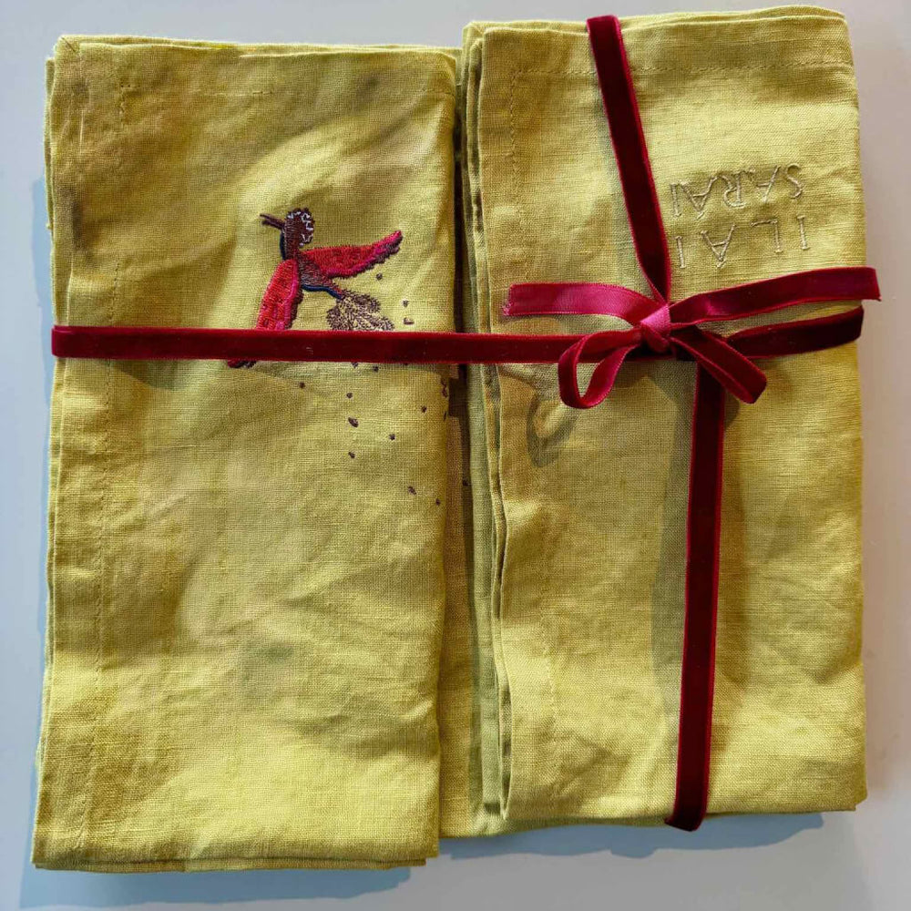 HudHud Dinner Napkins (Set of 4)