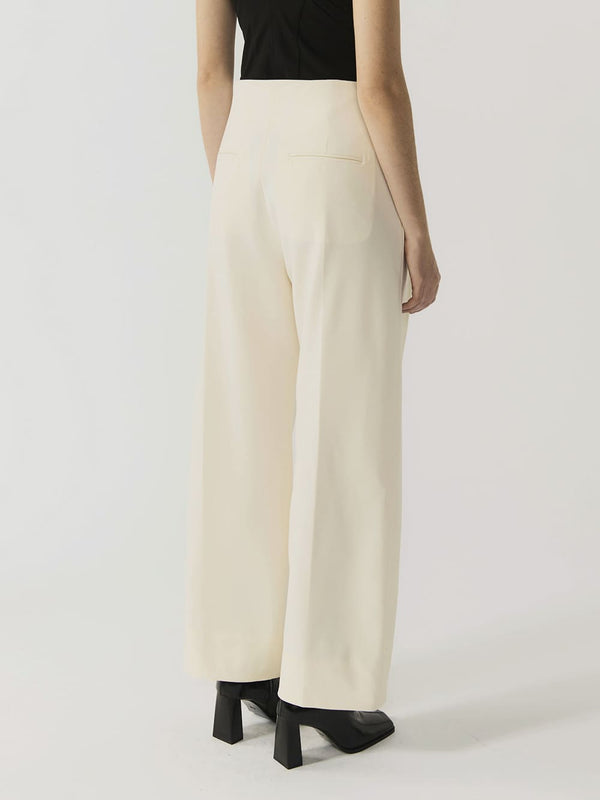 #off-white Iris Wool Trousers for Women - Off white