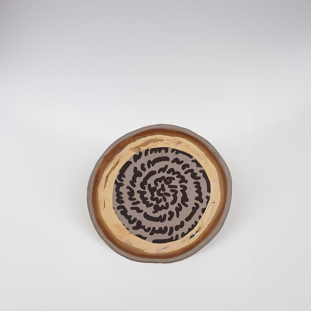 Tarsa Gold Trinket Plate