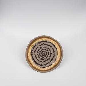 Tarsa Gold Dessert Plate