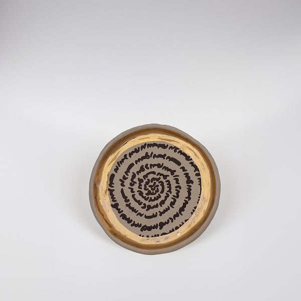 Tarsa Gold Dessert Plate